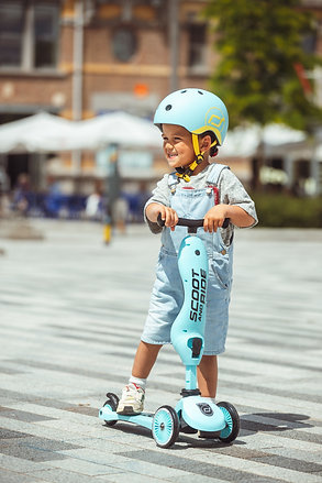 Scoot&Ride Trotinette 2-en1 Highwaykick 1 - Blueberry