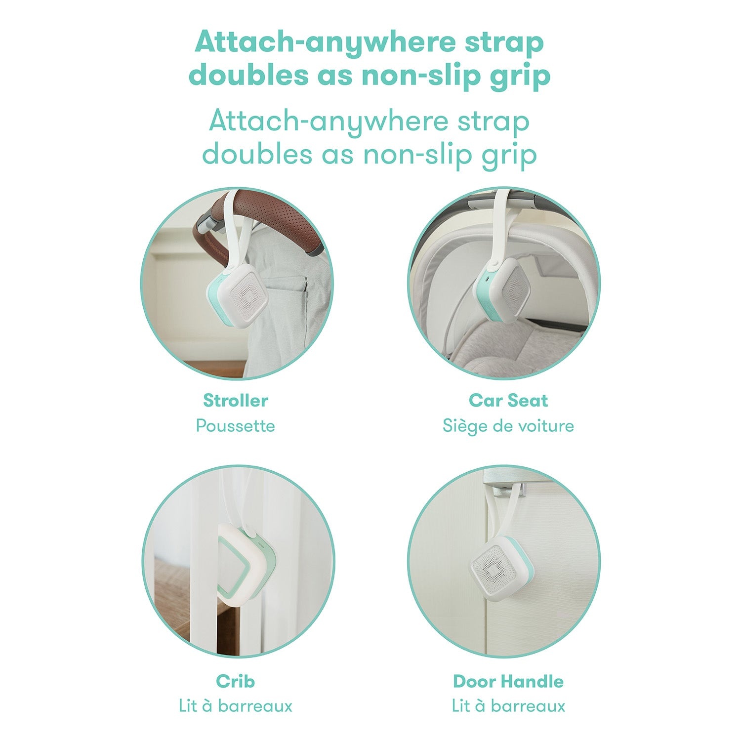 Frida Baby Machine à bruit blanc + veilleuse portable 2-en-1