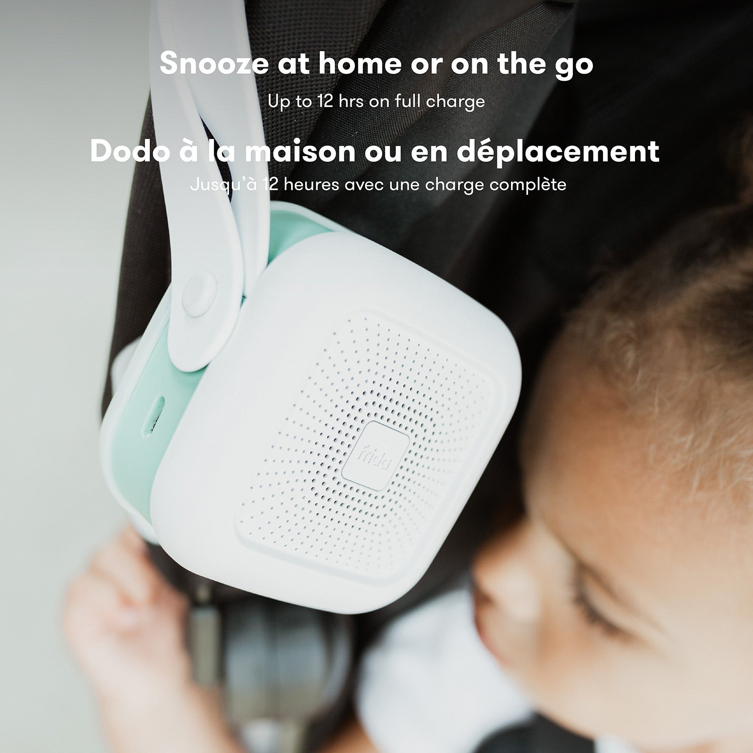 Frida Baby Machine à bruit blanc + veilleuse portable 2-en-1