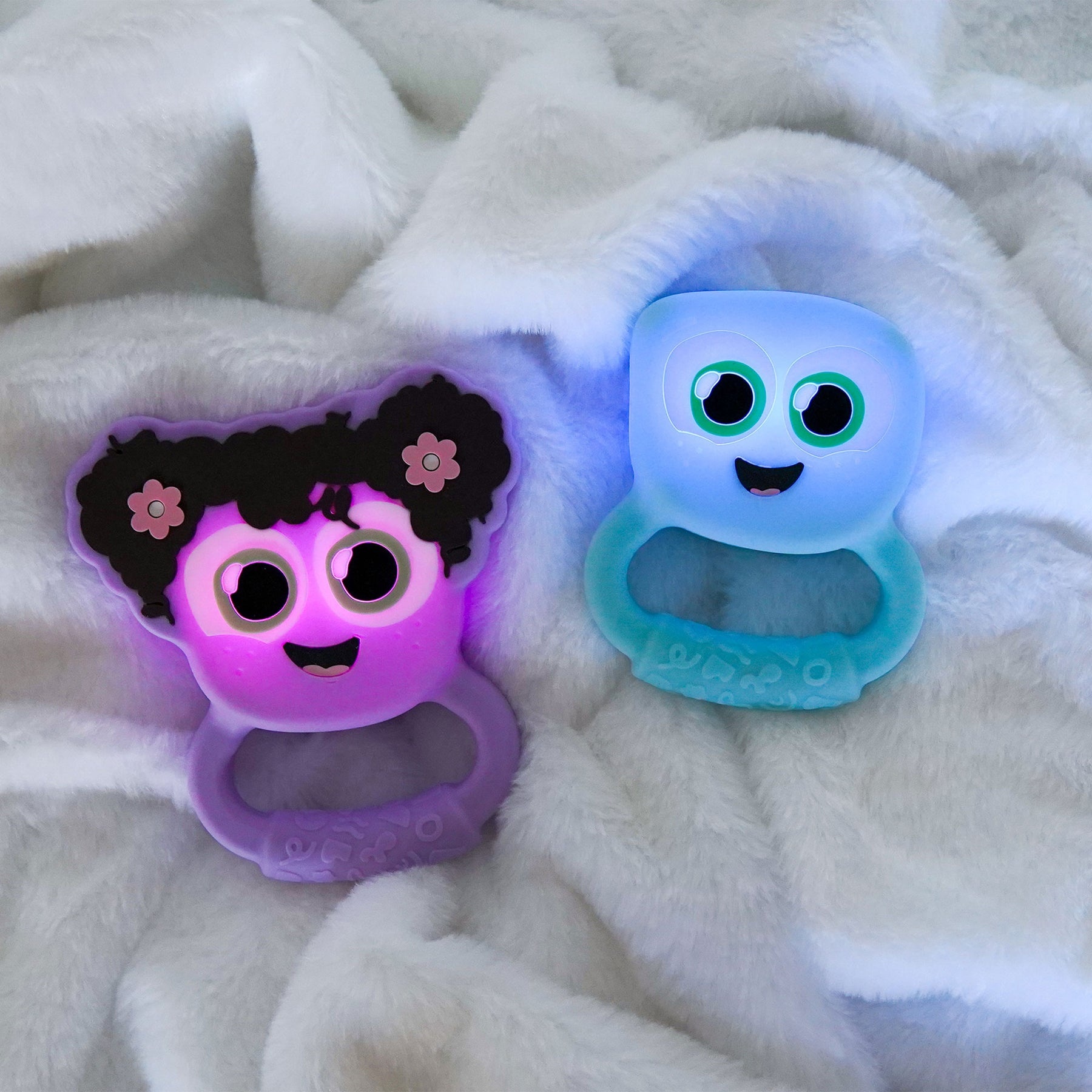 Glo Pals Hochet lumineux - Lumi - mauve