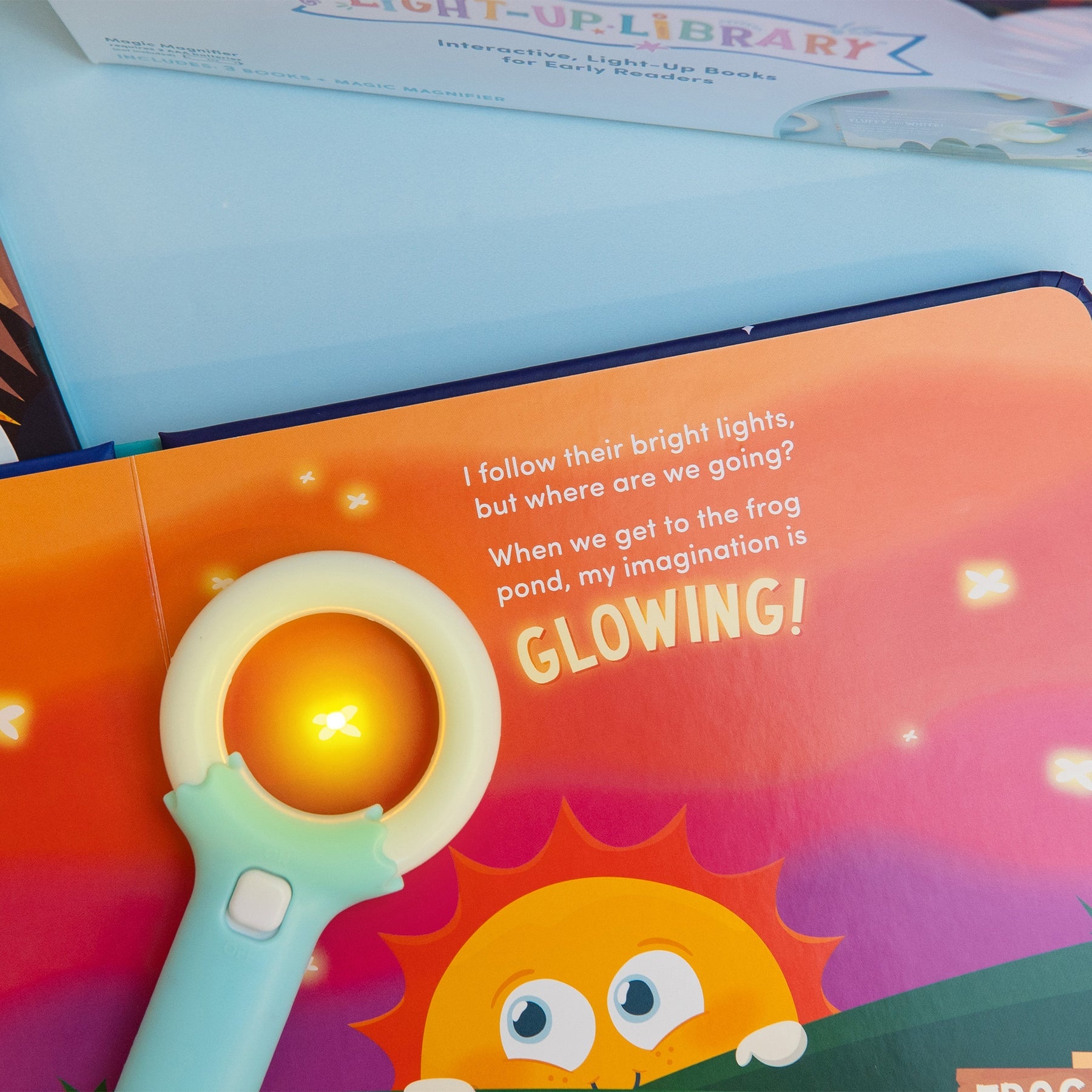 Glo Pals Blair's backyard of big ideas - Light-up library