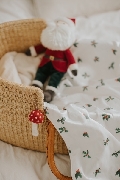 Veille Sur Toi Ma petite couverture - Regulière - Père Noël