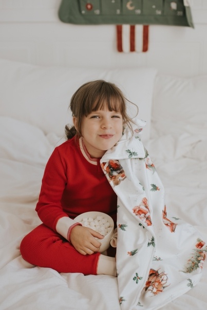 Veille Sur Toi Ma petite couverture - Regulière - Père Noël