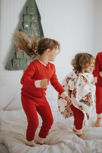 Veille Sur Toi Ma petite couverture - Regulière - Père Noël