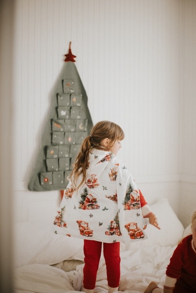 Veille Sur Toi Ma petite couverture - Regulière - Père Noël