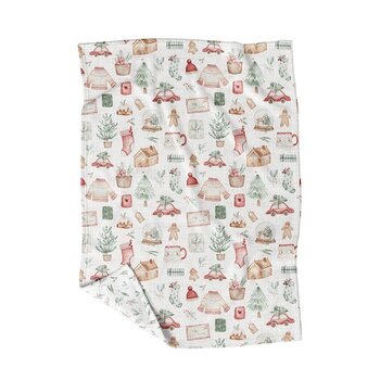 Veille Sur Toi Ma petite couverture - Regulière - Noël