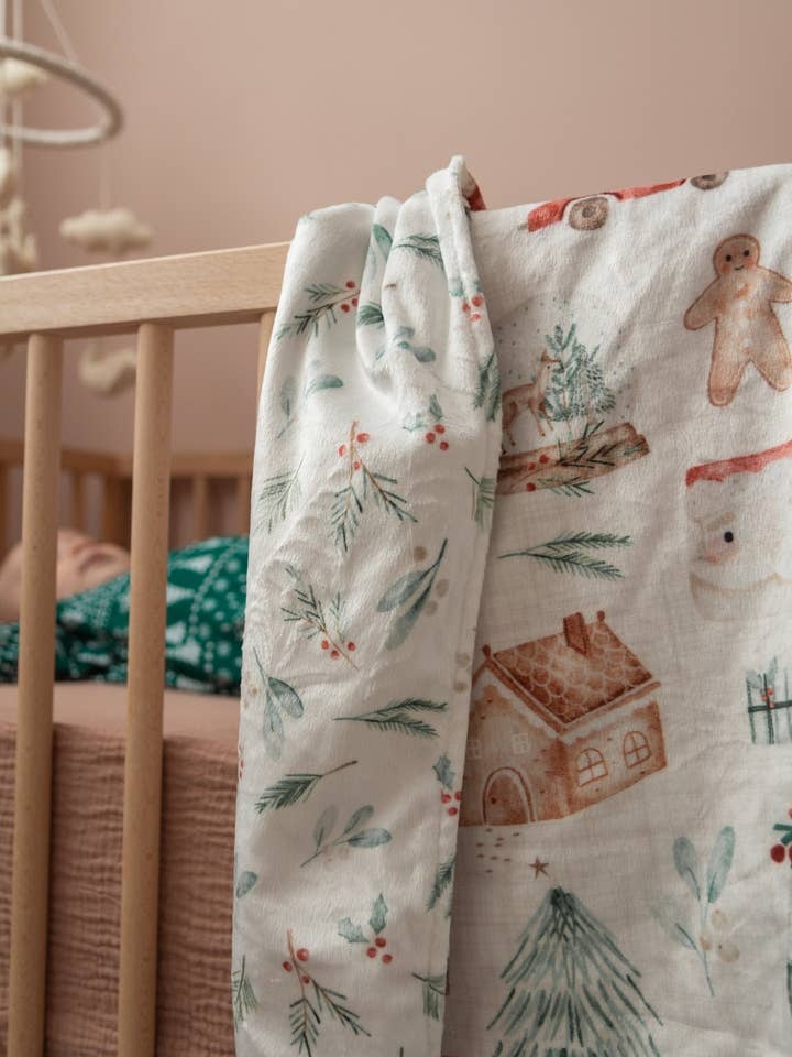 Veille Sur Toi Ma petite couverture - Regulière - Noël