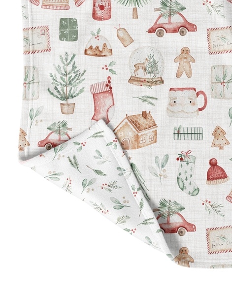 Veille Sur Toi Ma petite couverture - Regulière - Noël