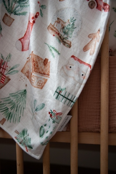 Veille Sur Toi Ma petite couverture - Regulière - Noël