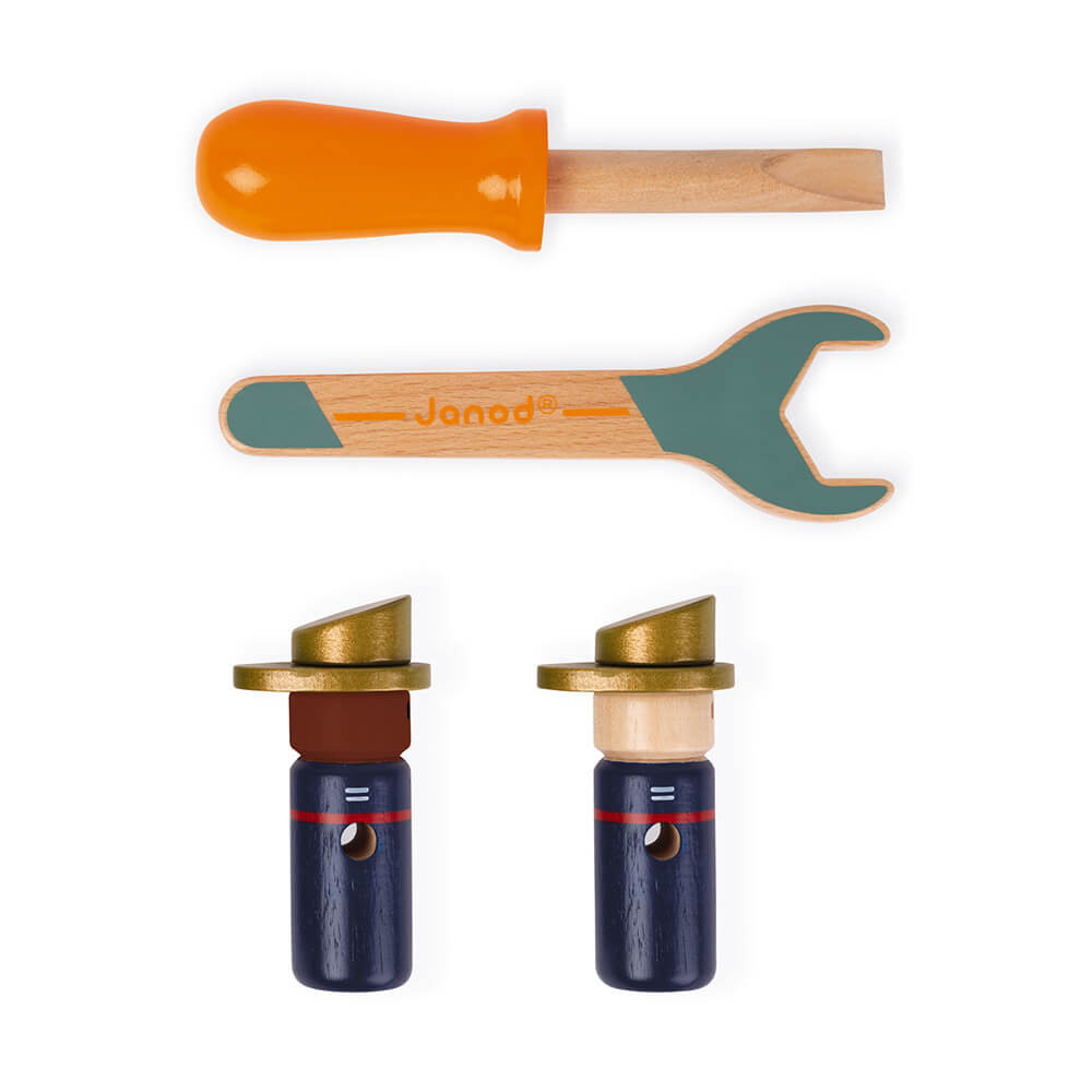 Janod Brico'kids Camion de Pompiers à construire