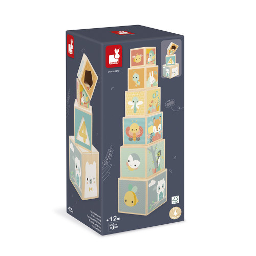 Janod Pyramide 6-blocs