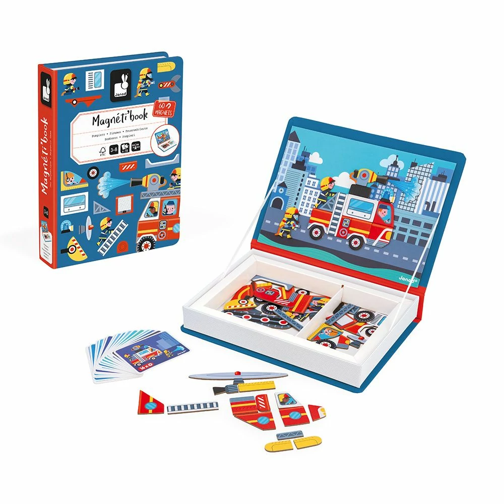 Janod Magnéti'book - Pompiers