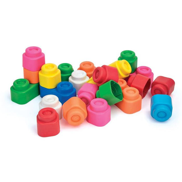 Clementoni Soft Clemmy - Jeu de blocs souples - 24pcs