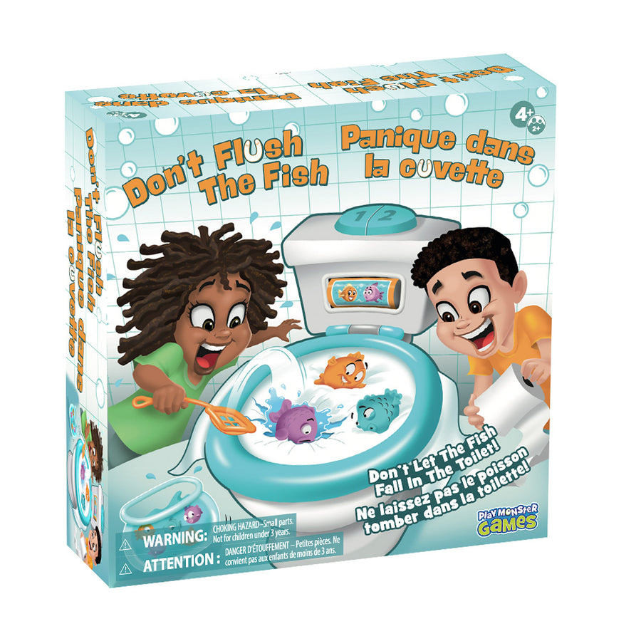 Play monster games Jeu de panique dans la cuvette - Bilingue
