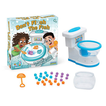 Play monster games Jeu de panique dans la cuvette - Bilingue