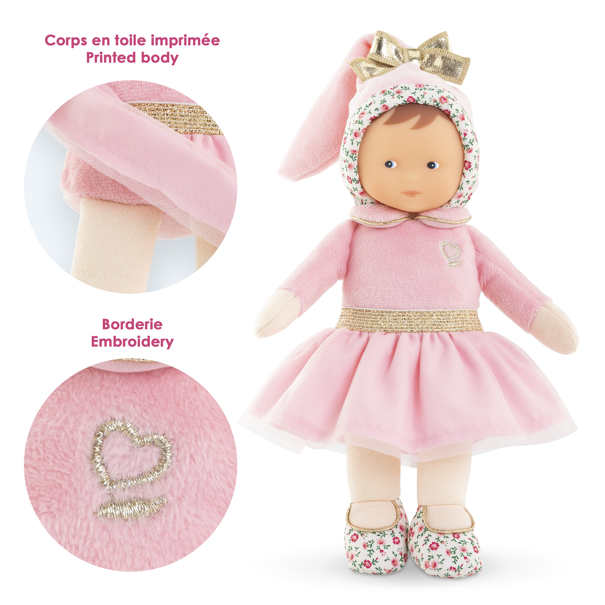 Corolle Miss Ballerine rose grenadine - 25 cm