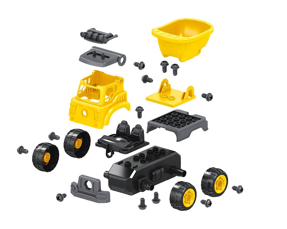 Buki Camion de construction téléguidé 2-en-1 - RC