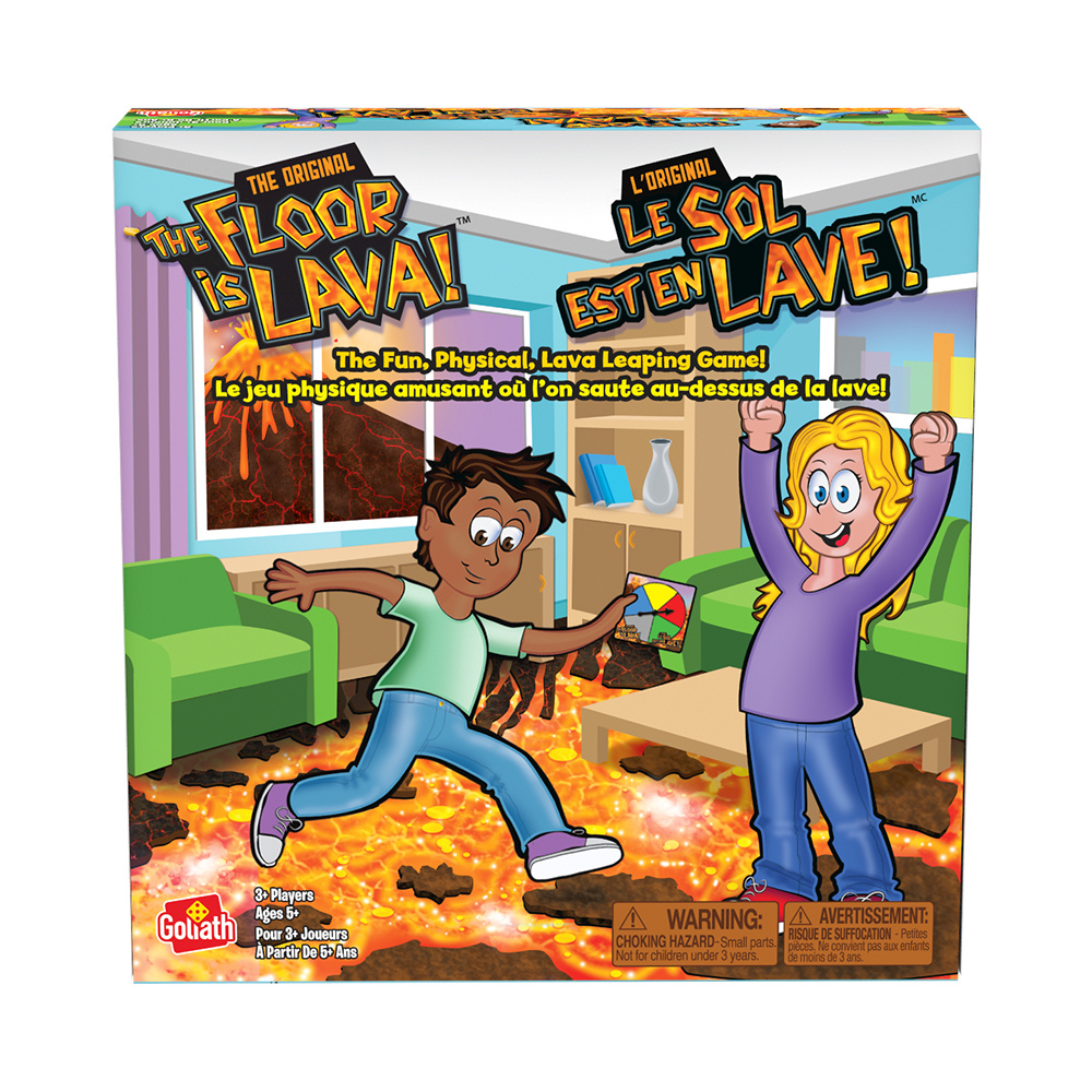 Goliath Jeu le sol est en lave - L'original - Bilingue
