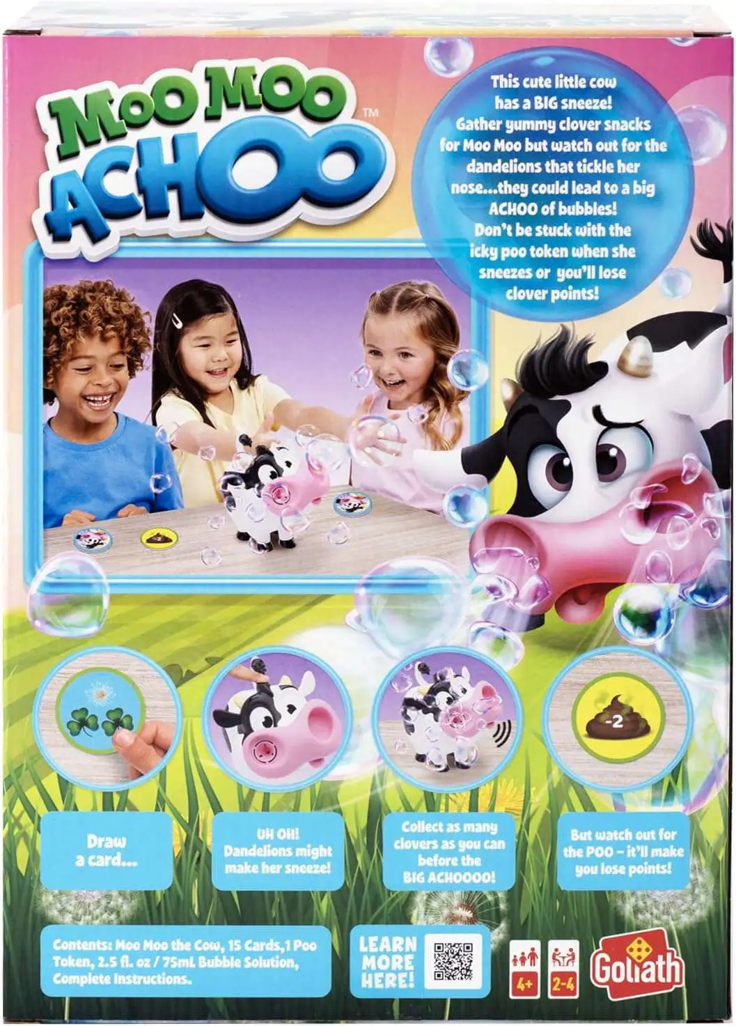 Goliath Jeu Moo Moo Achoo - Anglais seulement