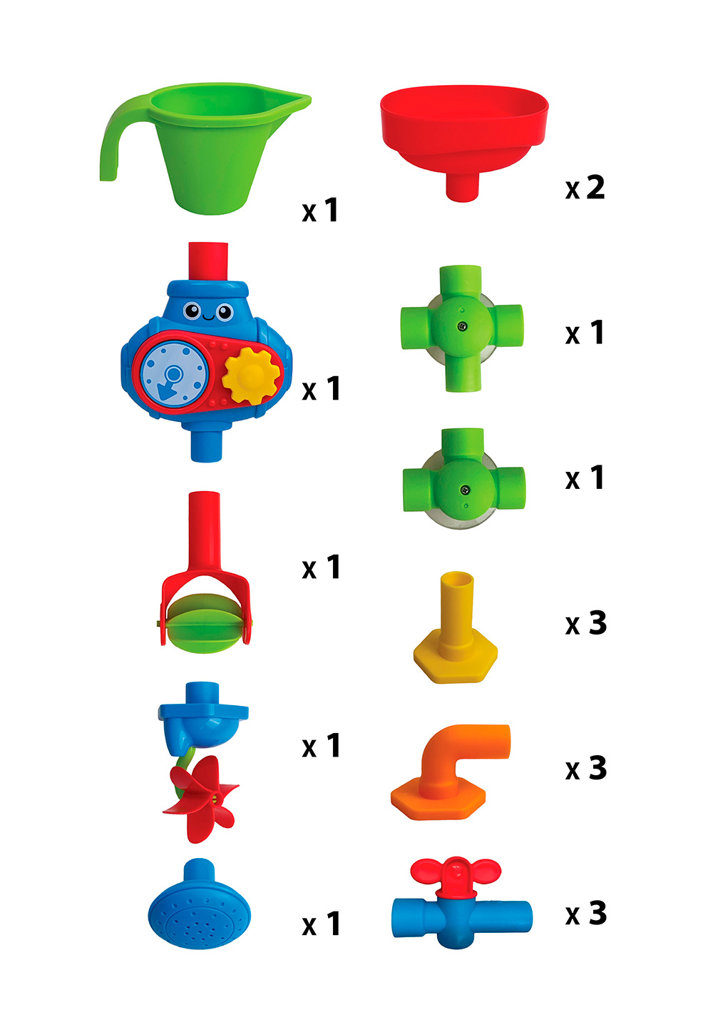 Hap-p-kid Little learner - Tubes et tuyaux de bain
