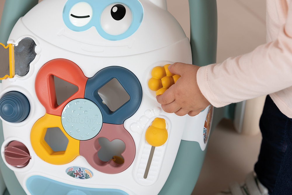 Smoby Trotteur-marcheur 3 en 1