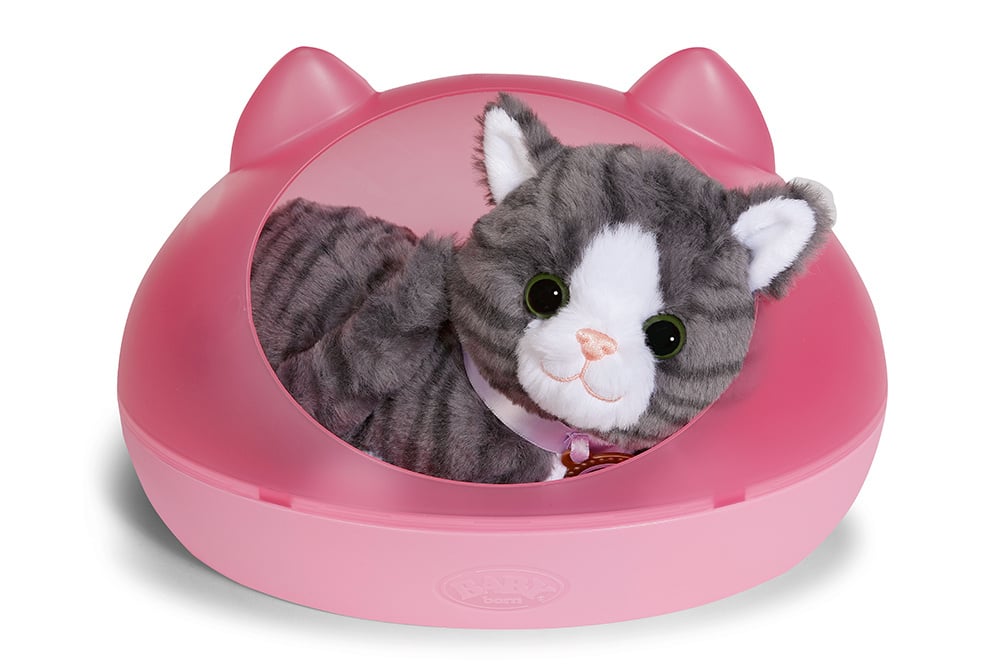 Baby born Mon chat Cookie