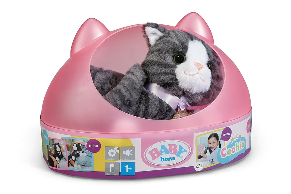 Baby born Mon chat Cookie