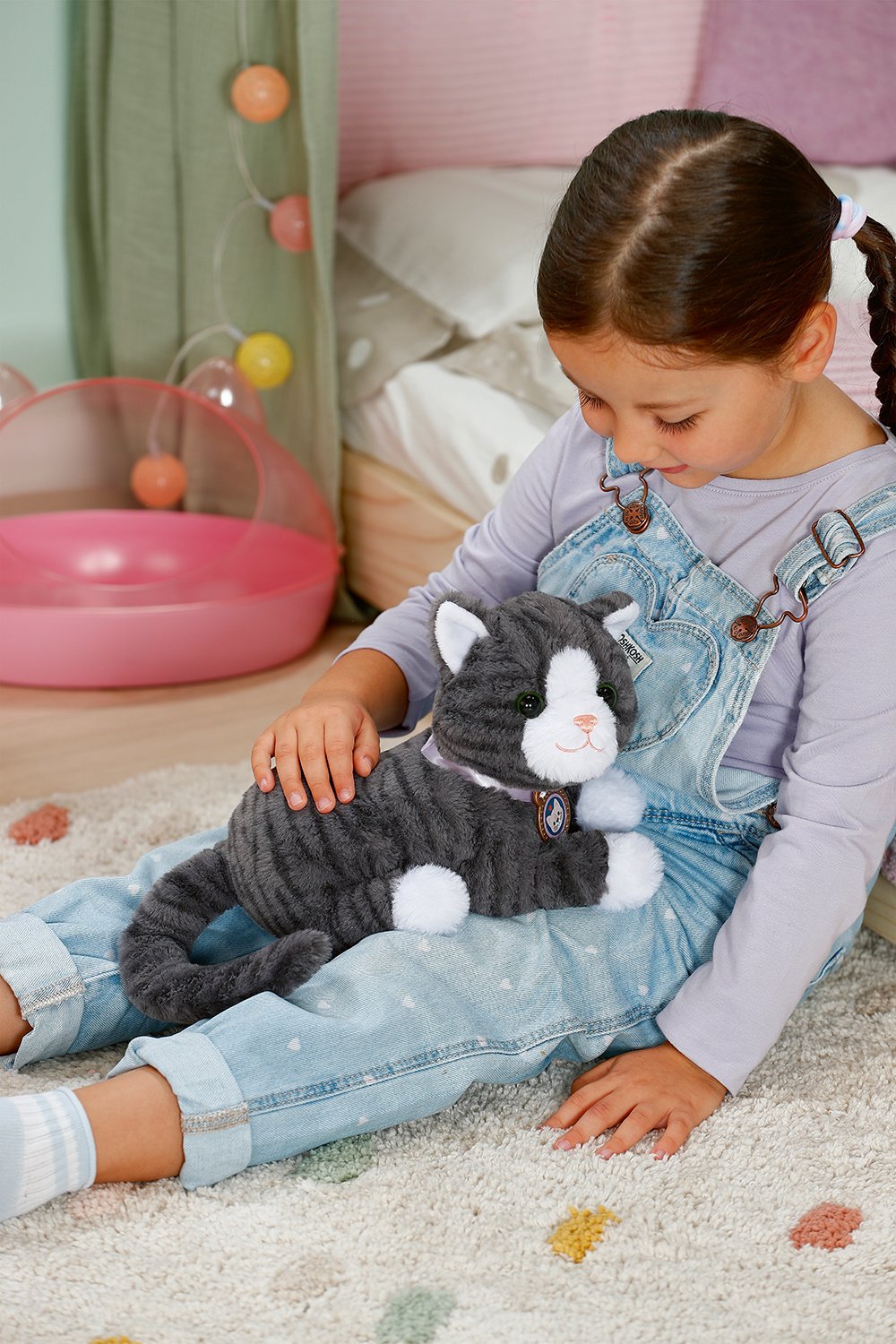 Baby born Mon chat Cookie