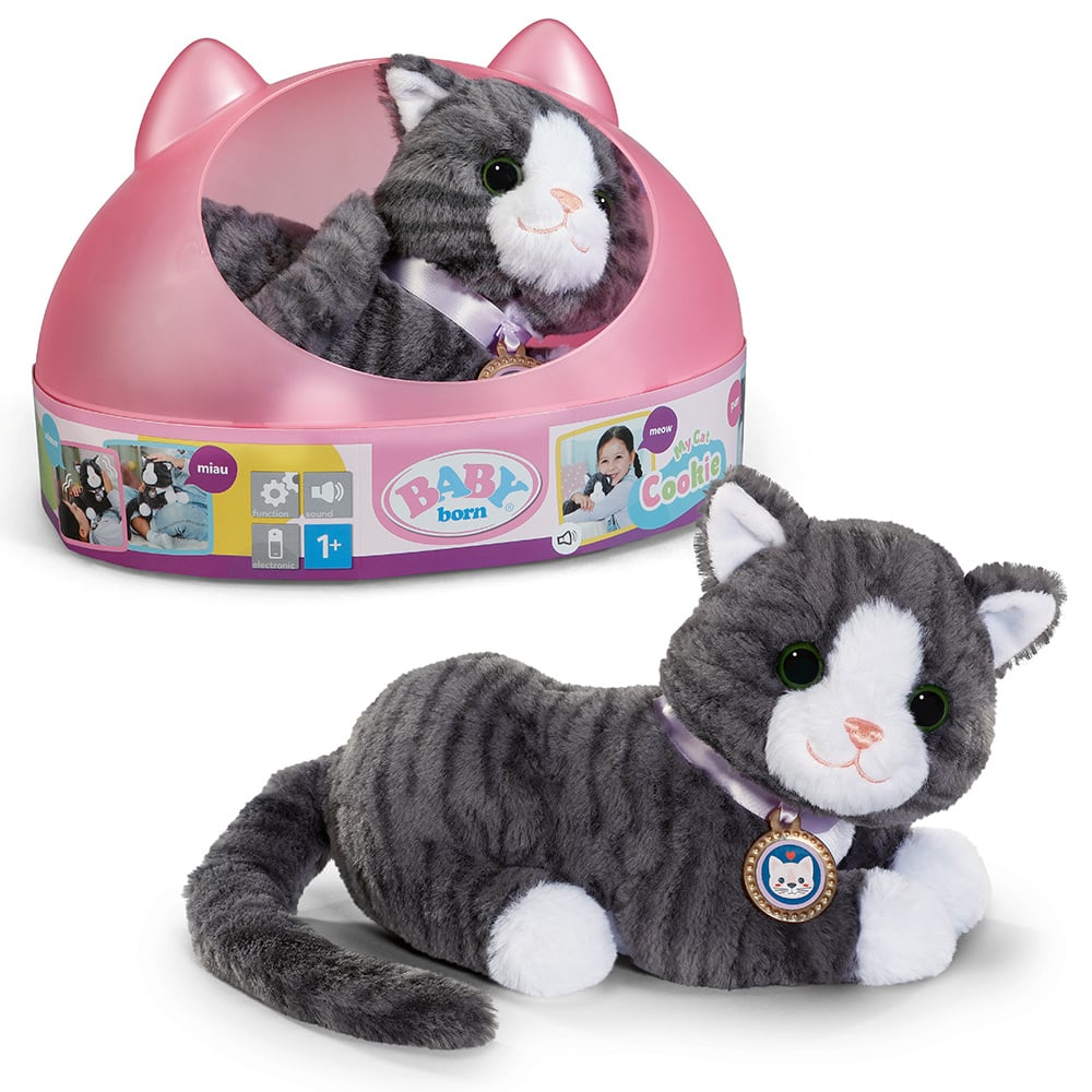 Baby born Mon chat Cookie