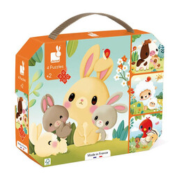 Janod Casse-tête progressif 4-en-1 - Ferme