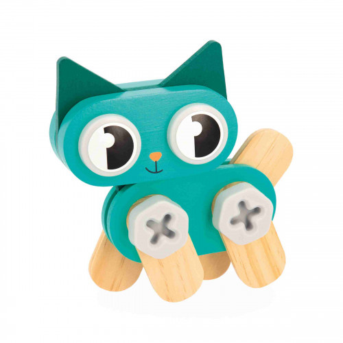 Janod Petits animaux à bricoler en bois - (3+)