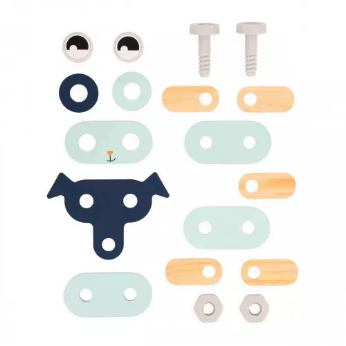 Janod Petits animaux à bricoler en bois - (3+)