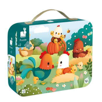Janod Casse-tête - Bienvenue à la ferme - 20pcs (2+)