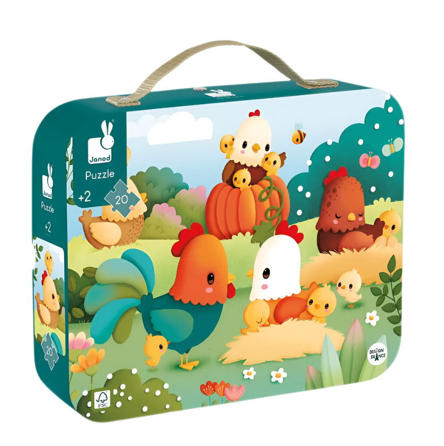 Janod Casse-tête - Bienvenue à la ferme - 20pcs (2+)