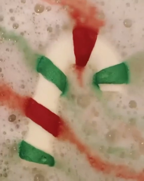 The Bomb Bar Bombe de bain - Canne de Noël