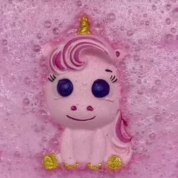 The Bomb Bar Bombe de bain - Licorne avec cheveux