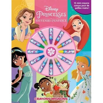 Phidal Crayons mignons - Disney princesses souvenirs d'enfance