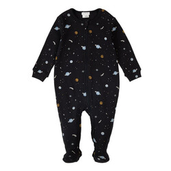 Petit Lem Dormeuse noir côtelé espace