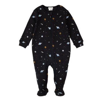 Petit Lem Dormeuse noir côtelé espace