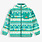 Souris Mini Veste en polar turquoise à motifs