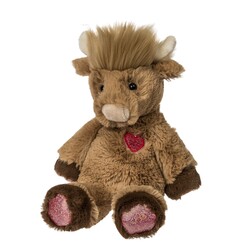 Mary Meyer Highland cow - Marshmallow Zoo jr. -  Valentine