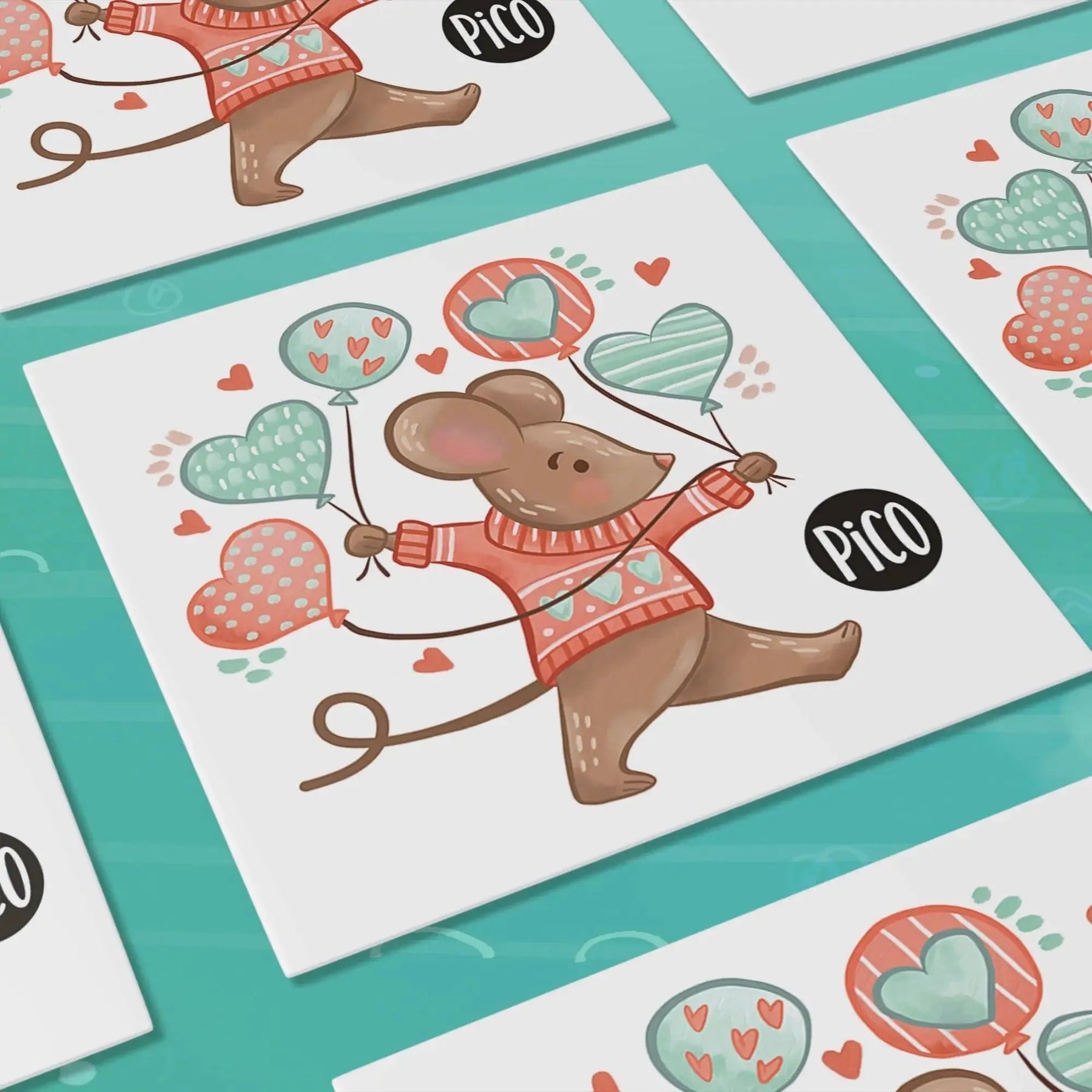 Pico Tatoo Inc La souris amoureuse - vrac