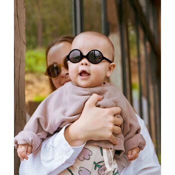 Ki et La Lunette de soleil Diabola - Black (0-1 an)