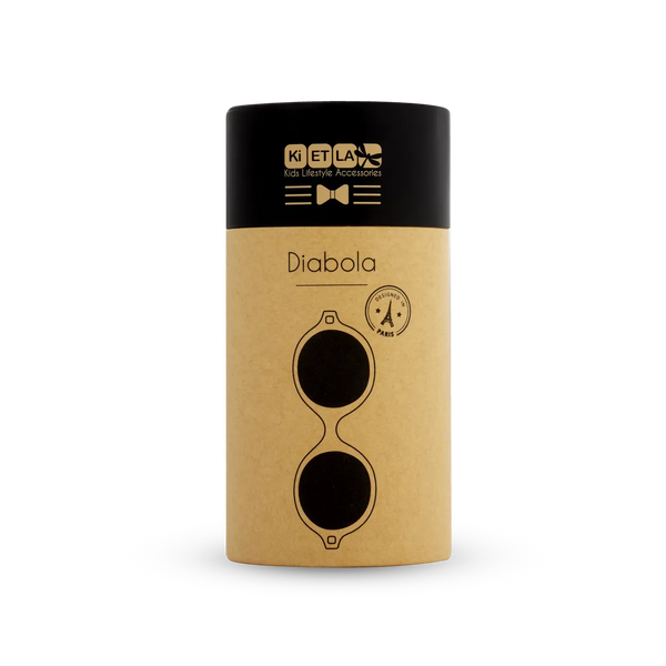 Ki et La Lunette de soleil Diabola - Black (0-1 an)