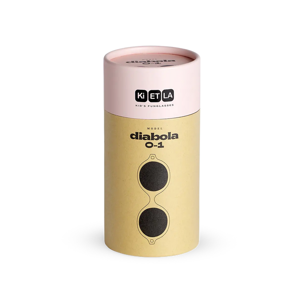Ki et La Lunette de soleil Diabola - Blush Pink (0-1 an)