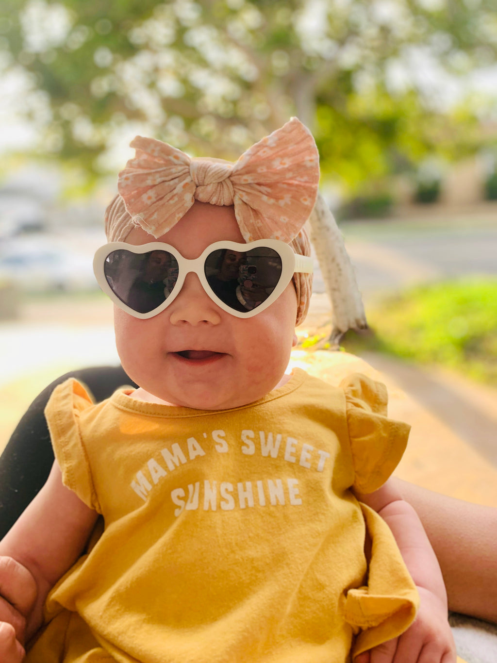 Ro Sham Bo Lunettes de soleil polarisées en coeur - Blossom (0-2 ans)