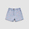 Miles the label Cherries Embroidery on Chambray Shorts