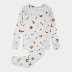 Petit Lem Ensemble pyjama outils de construction