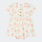 Petit Lem Bows Print on Ivory Bodysuit Dress