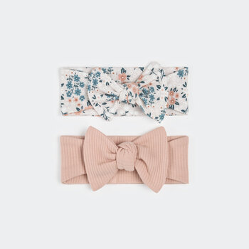 Petit Lem Spring Flowers and Rose 2pk Headbands